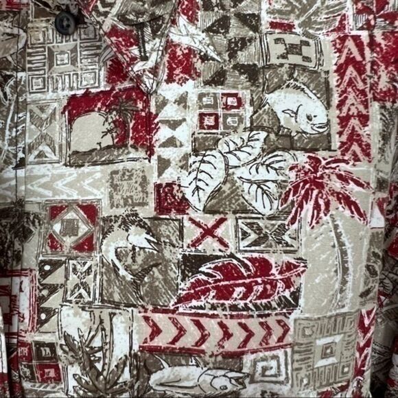 COLUMBIA SPORTSWEAR MEN'S SHORT SLEEVE BUTTON FRONT SHIRT Cotton Blend Size XL - Picture 5 of 7